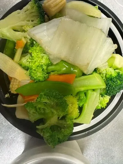 D1. Steamed Mixed Vegetables水煮菜