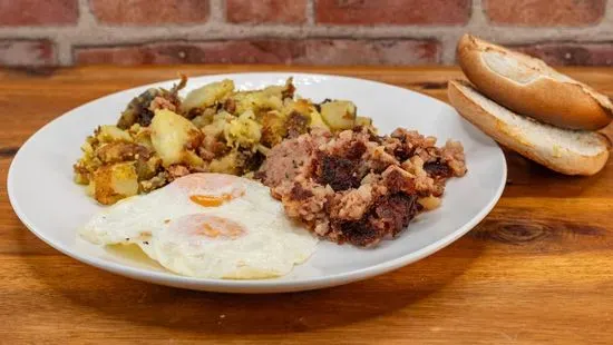 Corned Beef Hash & 2 Eggs