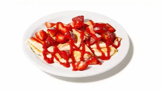 Strawberry Vanilla Crepes