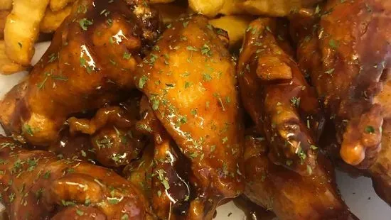 Wings select flavor 10ct n 20 ct comes with fries