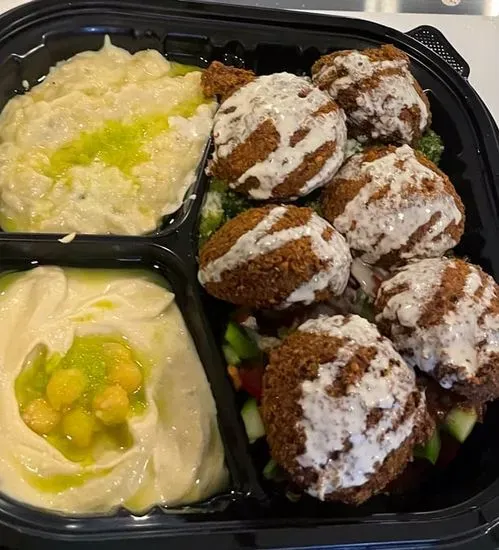 Vegetarian Falafel Plate