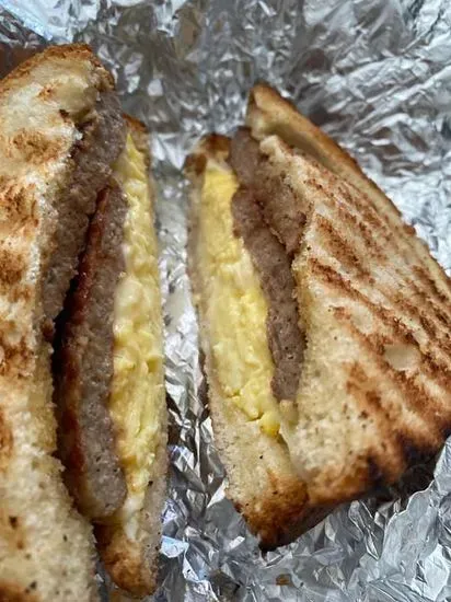 Turkey Sausage, Egg & Cheese Sandwich