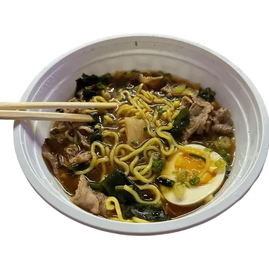 Beef Shoyu Ramen (Egg Noodle)