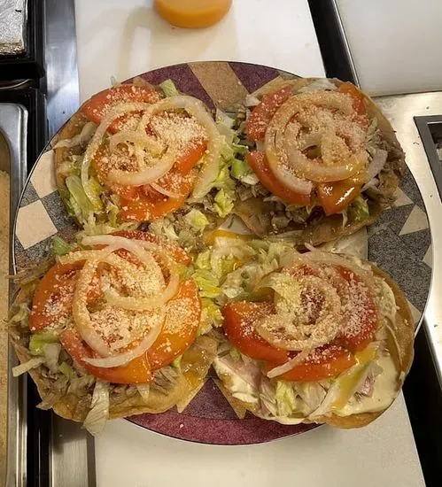 Tostada Pierna De Puerco / Shredded Pork