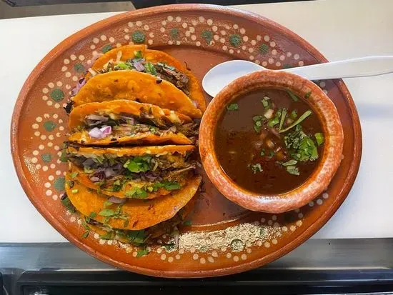 Quesa Birria Tacos