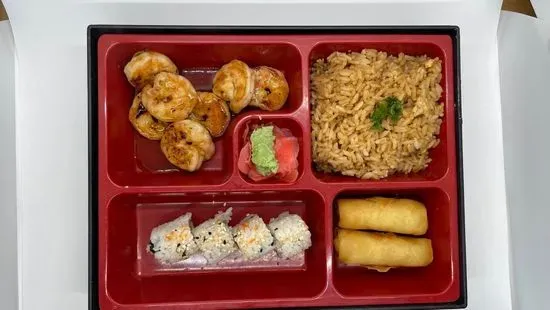 Bento Shrimp Teriyaki