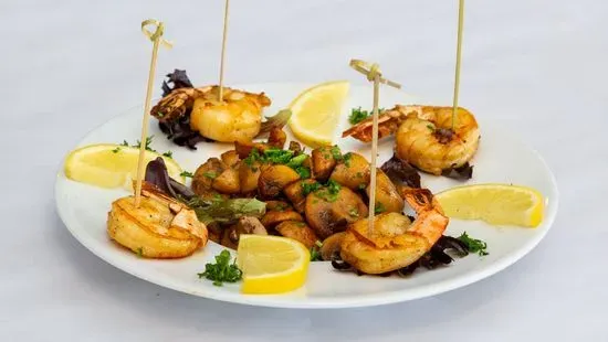 Sautéed Shrimp & Mushrooms