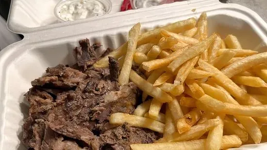 Kids Lamb & Beef Gyro Plate