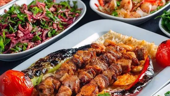 Lamb shish kebab