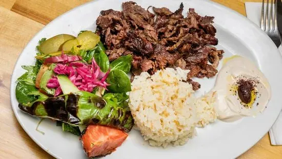 Lamb and Beef Gyro Plate