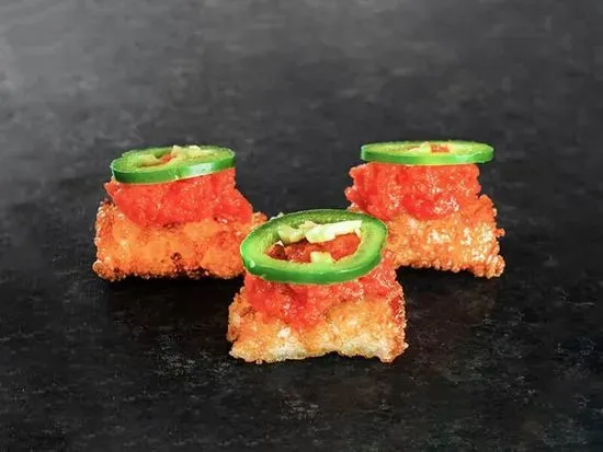 Crispy Rice with Spicy Tuna*