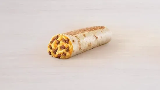 Cheesy Toasted Breakfast Burrito Sausage