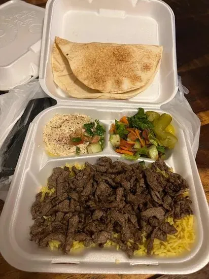 Beef Shawarma Wrap