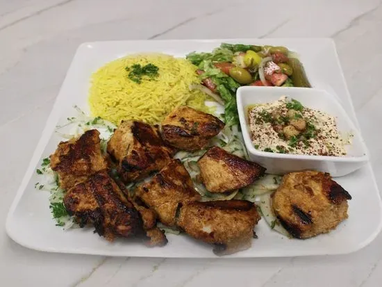 Chicken Kabab Dinner 