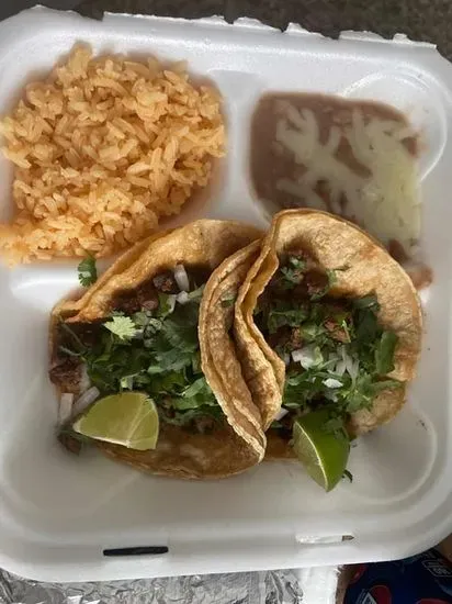 2 Tacos Dinner