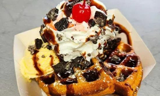 Waffle Sundae