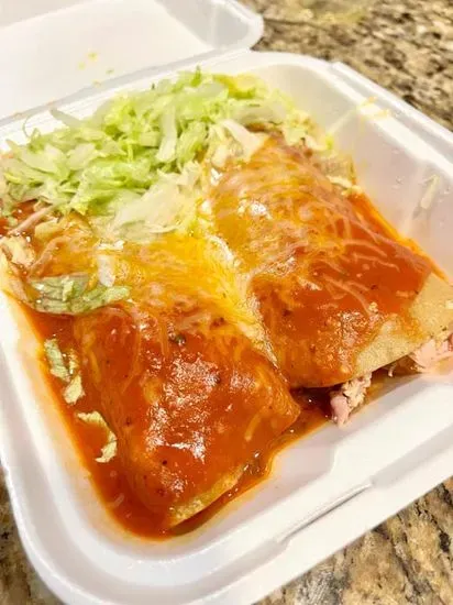 2 Chicken Enchiladas