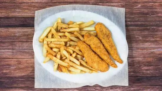 Kids Chicken Fingers and Fries