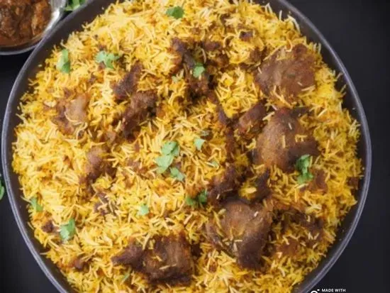 Goat Biryani (BoneIn)