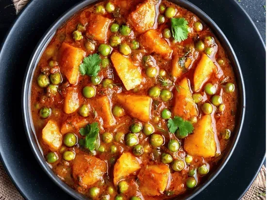 Aloo Matar (Potatoes With Green Peas)