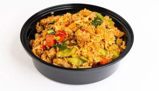 Hot And Sour Chicken Fried Rice (Tray)