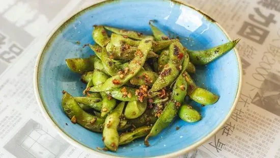 Chili Garlic Edamame