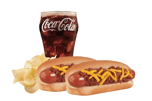 2 Chili Cheese Dogs Combo