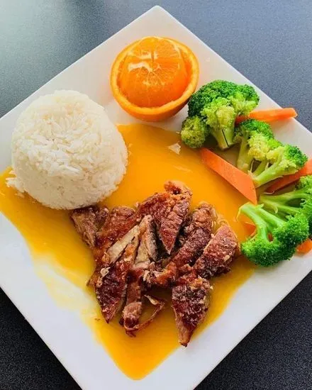 Orange Duck Dinner