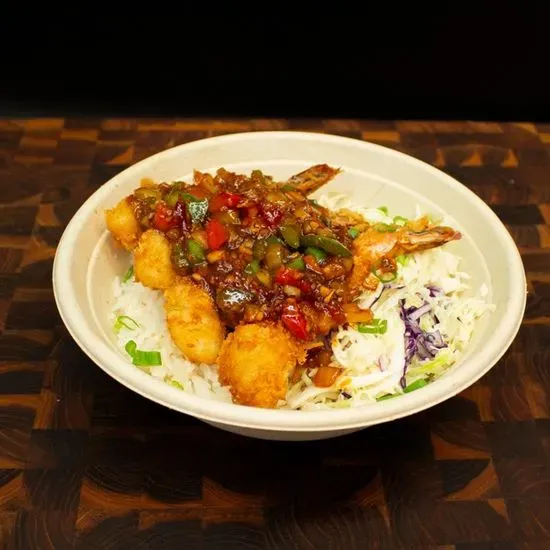 Sweet Chili Shrimp Katsu Ricebowl