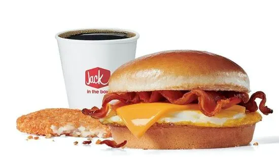 Bacon Breakfast Jack®  Combo