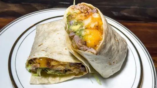 Chori pollo burrito 