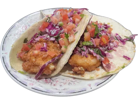 Tacos De Pescado (Fish) - Fried