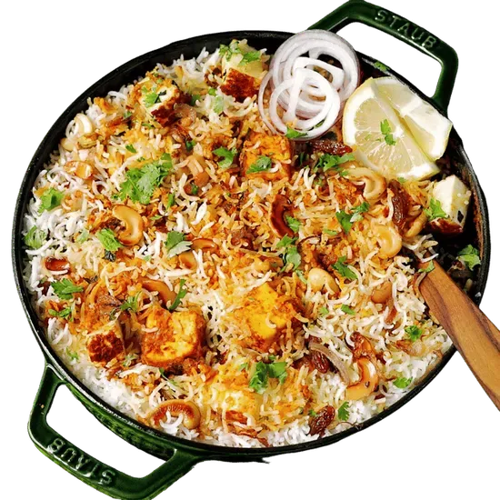 Paneer Tikka Biryani