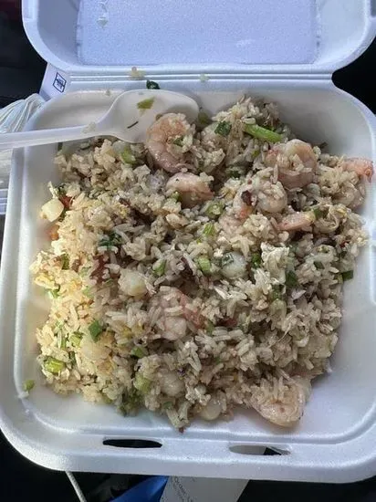 Seafood Fried Rice With Spicy Xo Sauce