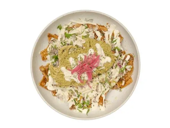 Chilaquiles de Pollo Pipian