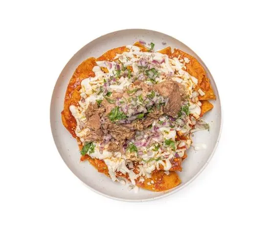 Chilaquiles de Carnitas