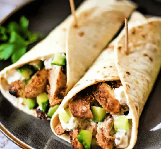 Chicken Shawarma with Veg