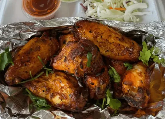 Tandoori Wings (6Pieces) with Naan