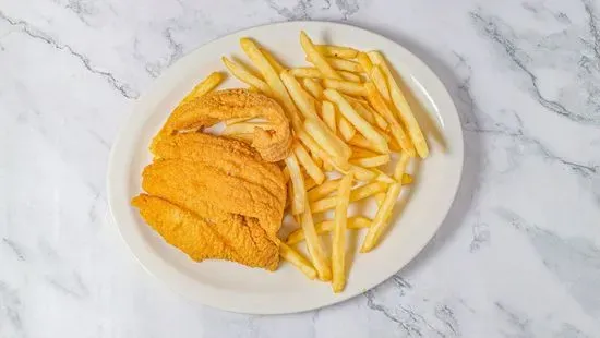 #10. 2 PC Catfish Fillet Dinner