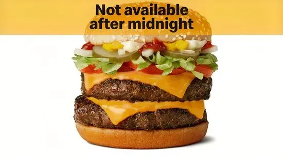 Double Quarter Pounder® with Cheese Deluxe