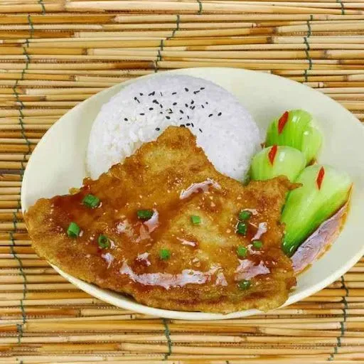 Fried Chicken Cutlet/Pork Chop Rice