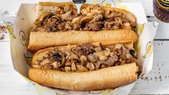 The Kitchen Sink Cheesesteak12"