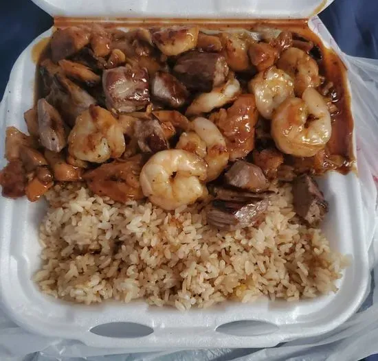 Chicken Beef & Shrimp (6)