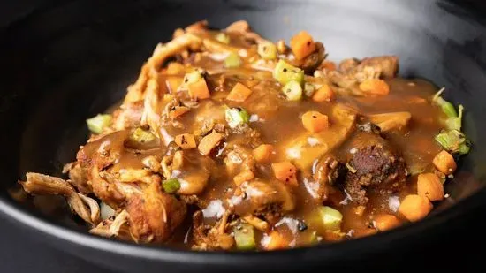 Chicken Tot Pie Mashed Potato Bowl