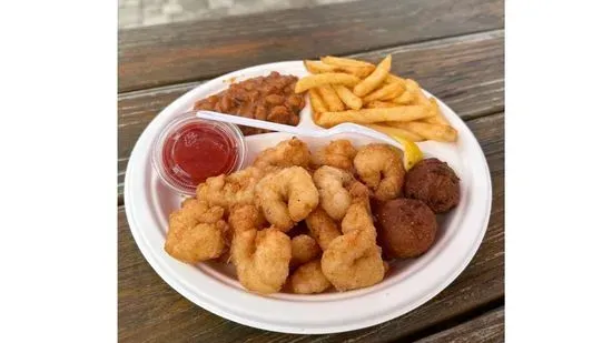 Fried Popcorn Shrimp