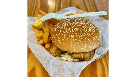 Fried Oyster Samwich