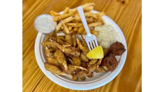 Fried Crab Claw Dinner