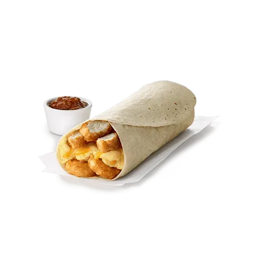 Hash Brown Scramble Burrito