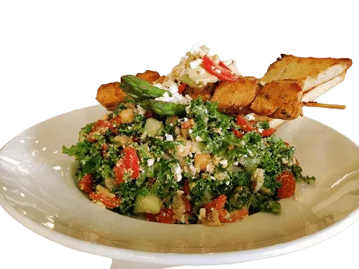 INSALATA DI POLLO E PESTO