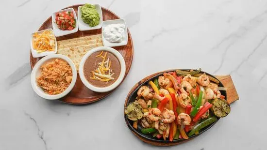 Fajitas (Chicken, Steak, or Shrimp)